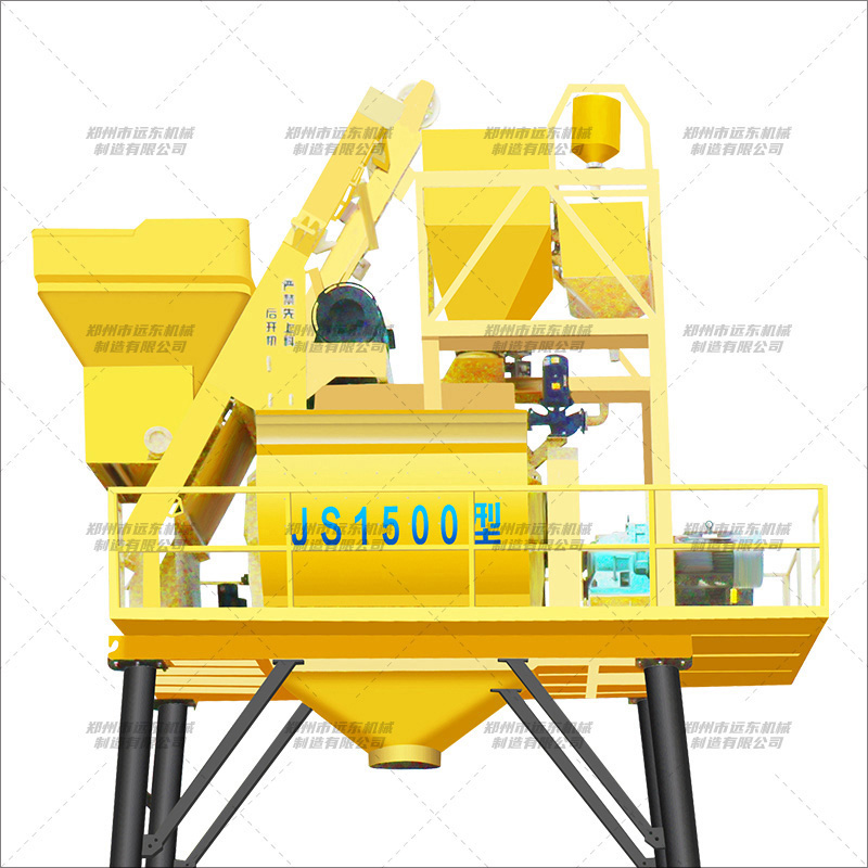 JS-1500型雙電機(jī)擺線針強(qiáng)制攪拌機(jī)(圖1) JS-1500型雙電機(jī)擺線針強(qiáng)制攪拌機(jī)(圖1)