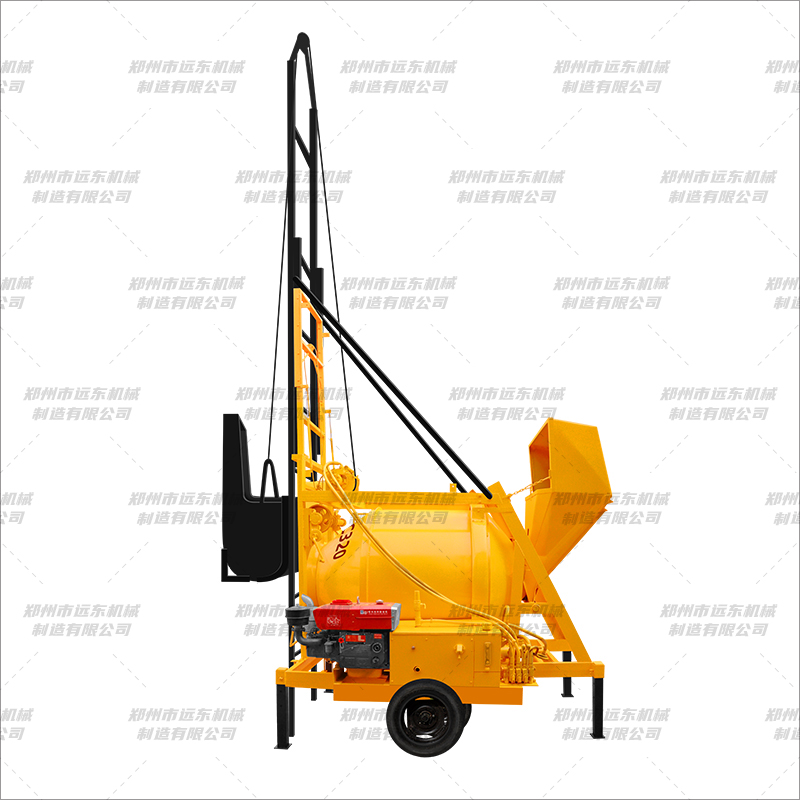JZC320-500型柴油手動(dòng)款爬梯翻斗攪拌機(jī)(圖1) JZC320-500型柴油手動(dòng)款爬梯翻斗攪拌機(jī)(圖1)
