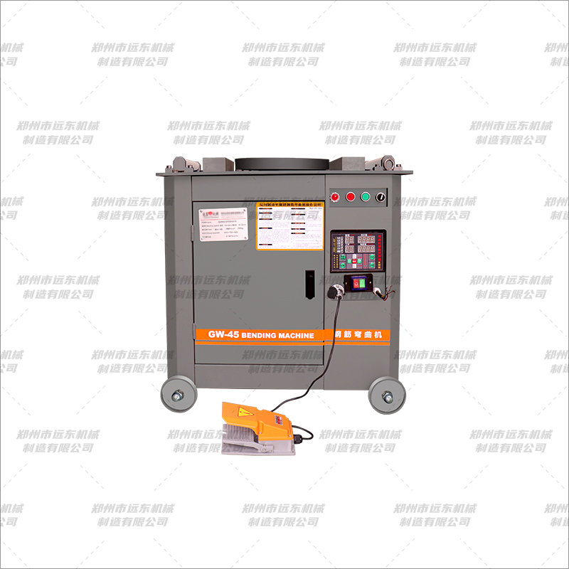 GW45型數(shù)控鋼筋彎曲機(圖1) GW45型數(shù)控鋼筋彎曲機(圖1)